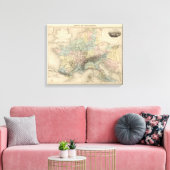 Rijk van Karel de Grote Canvas Afdruk (Insitu (Woonkamer))