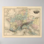 Rijk van Karel de Grote Poster (Voorkant)