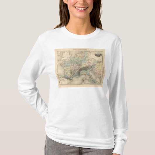 Rijk van Karel de Grote T-shirt (Voorkant)