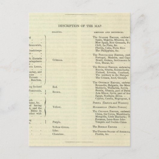 Rijk van Napoleon Bonaparte 1811 AD 2 Briefkaart (Voorkant)