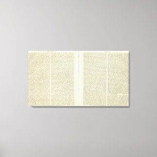 Rijk van Napoleon Bonaparte 1811 AD 2 Canvas Afdruk