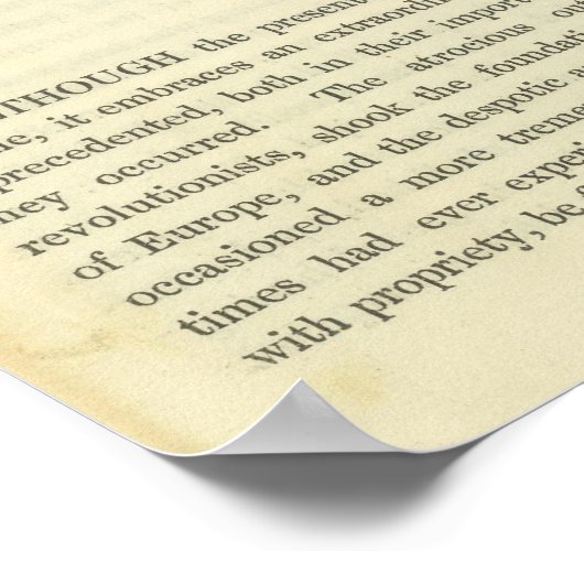 Rijk van Napoleon Bonaparte 1811 AD 2 Poster (Hoek)