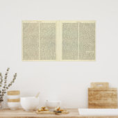 Rijk van Napoleon Bonaparte 1811 AD 3 Poster (Keuken)