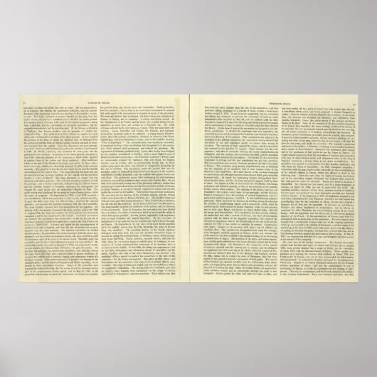 Rijk van Napoleon Bonaparte 1811 AD 3 Poster (Voorkant)