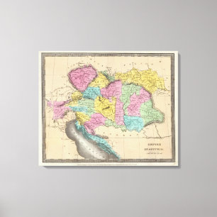 Rijk van Oostenrijk Canvas Afdruk