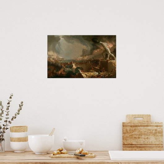 Rijk: Vernietiging Poster (Keuken)