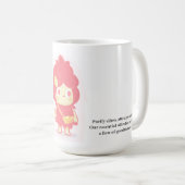 Rijkdom aantrekken koffiemok (Voorkant rechts)