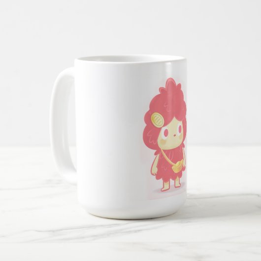 Rijkdom aantrekken koffiemok (Voorkant links)