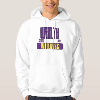 Rijkdom Begint Met Gezondheid Compound Beweging Hoodie