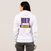Rijkdom Begint Met Wellness Compound Movement Zip Hoodie (Achterkant volledig)