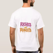 Rijkdom en Gebraden T-shirt (Achterkant)