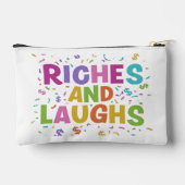 Rijkdom en Lachen Print Cut Sew Bag Etui (Achterkant)