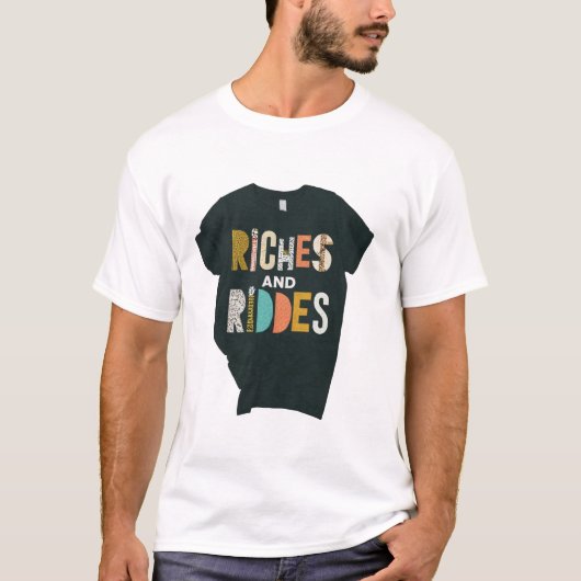 Rijkdom en raadsels t-shirt (Voorkant)