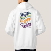 Rijkdom is het T-shirt van de stichting Mogelijkhe (Achterkant)