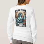 Rijkdom is Hope's bondgenoot T-shirt (Achterkant)