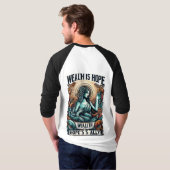 Rijkdom is Hope's bondgenoot T-shirt (Achterkant volledig)