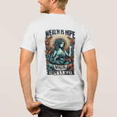 Rijkdom is Hope's bondgenoot Tri-Blend Shirt (Achterkant)