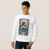 Rijkdom is Hope's bondgenoot Trui (Voorkant volledig)