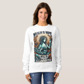 Rijkdom is Hope's bondgenoot Trui (Voorkant volledig)