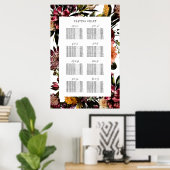 Rijkdom van de Lente Achternaam Zitgrafiek Poster (Thuiskantoor)