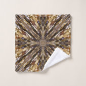 Rijkdom van kralen Abstract patroon Bad Handdoek (Wasdoekje)