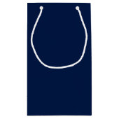 Rijke Blauwe (Effen) Klein Cadeauzakje (Achterkant)
