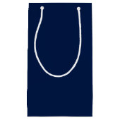 Rijke Blauwe (Effen) Klein Cadeauzakje (Voorkant)