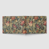 Rijke Bloemen Tapestry Brocade Damask Gastenboek (Volledig)