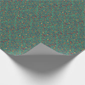 Rijke boomgaard:  boompatroon. cadeaupapier (Hoek)