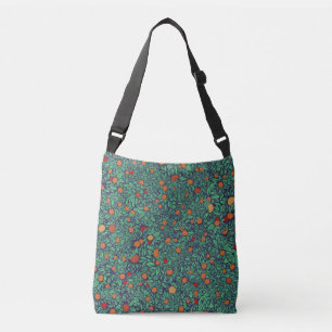 Rijke boomgaard: boompatroon. crossbody tas