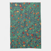 Rijke boomgaard:  boompatroon. theedoek (Verticaal)