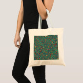 Rijke boomgaard:  boompatroon. tote bag (Voorkant (product))