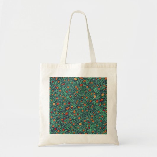 Rijke boomgaard:  boompatroon. tote bag (Voorkant)