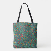 Rijke boomgaard:  boompatroon. tote bag (Achterkant)