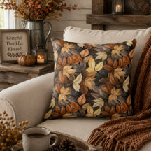 Rijke bruine beige herfstbladeren rustieke boerder
