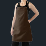 Rijke bruine chefsschort | Minimalistische all-ove Schort<br><div class="desc">Moderne effen bruine schort over de hele oppervlakte—perfect voor chefs, bakkers, barista's, BBQ-liefhebbers en creatievelingen. Geef uw keuken, studio of werkruimte een schone, professionele upgrade met deze rijke, aardse bruine all-over print schort. Het minimalistische ontwerp met effen kleur biedt een gepolijste esthetiek die geschikt is voor chefs, bakkers, barista's, grillmasters,...</div>