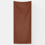Rijke bruine  getextureerde wervelende  patroon spandoek (Verticaal)