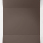 Rijke Chocolade Bruine Achtergrond Textuur Drieluik Uitnodiging (Binnenkant midden)