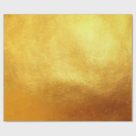 Rijke Elegante Luxe Kerstmis Goud Nep Folie Cadeaupapier