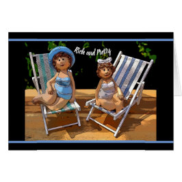 Rijke en  verjaardagskaart