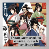 Rijke erfgoed van Japan Poster (Voorkant)