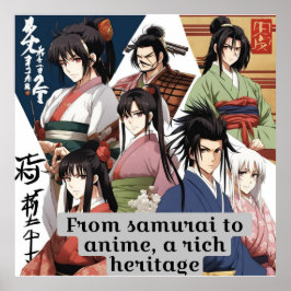 Rijke erfgoed van Japan Poster