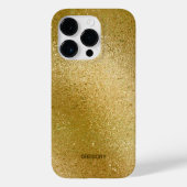 Rijke gouden achtergrond Case-Mate iPhone case (Achterkant)
