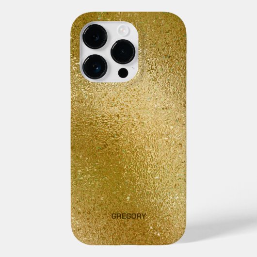 Rijke gouden achtergrond Case-Mate iPhone case (Achterkant)