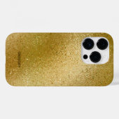 Rijke gouden achtergrond Case-Mate iPhone case (Achterkant (horizontaal))