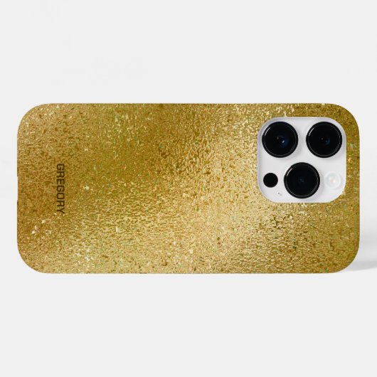 Rijke gouden achtergrond Case-Mate iPhone case (Achterkant (horizontaal))