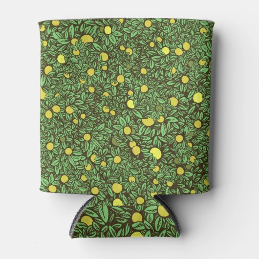 Rijke groene fruit tuin bomen blikjeskoeler (Voorkant)