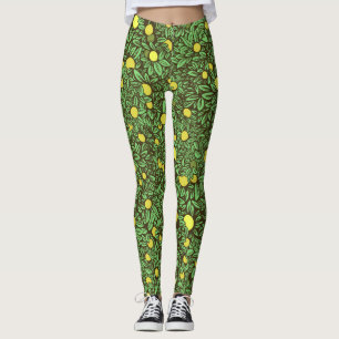 Rijke groene fruit tuin bomen leggings