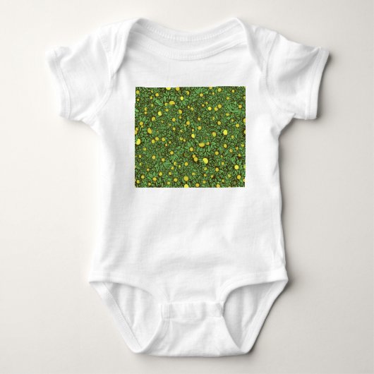 Rijke groene fruit tuin bomen romper (Voorkant)