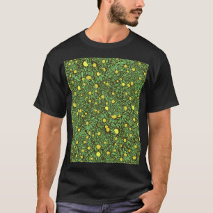 Rijke groene fruit tuin bomen t-shirt